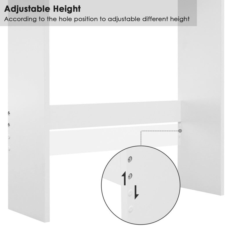 Aidie 24.8'' W x 76.8'' H x 7.87'' D Over-The-Toilet Storage