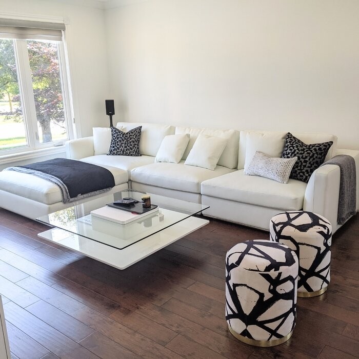 Aiofe Pedestal Coffee Table with Storage