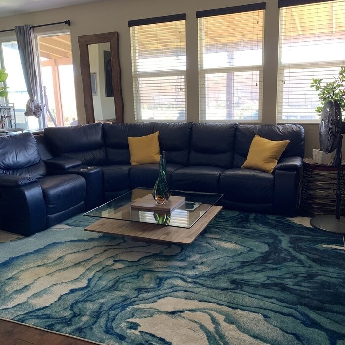 Aiofe Pedestal Coffee Table with Storage