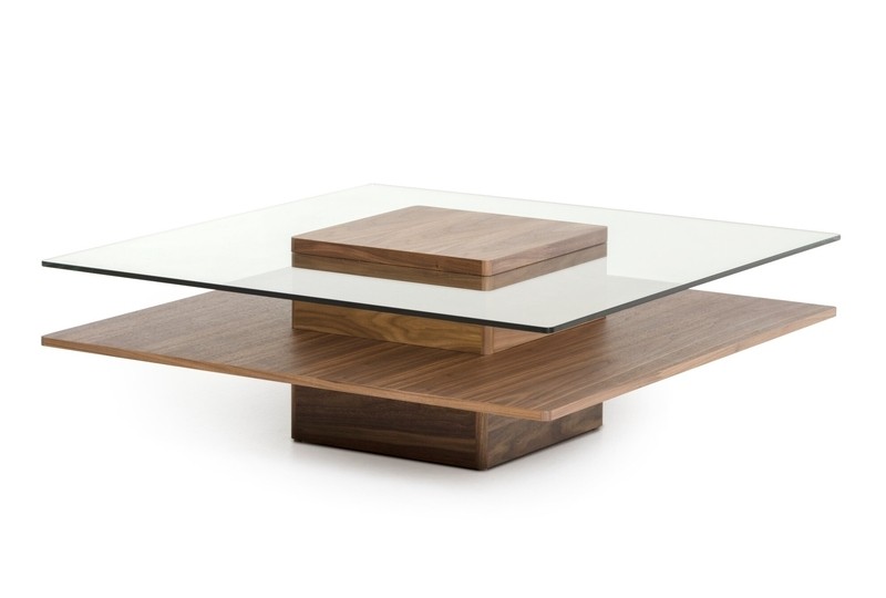 Aiofe Pedestal Coffee Table with Storage