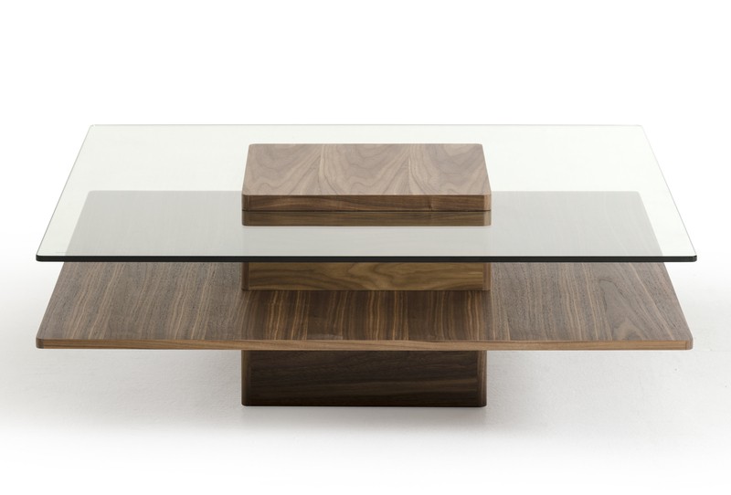Aiofe Pedestal Coffee Table with Storage
