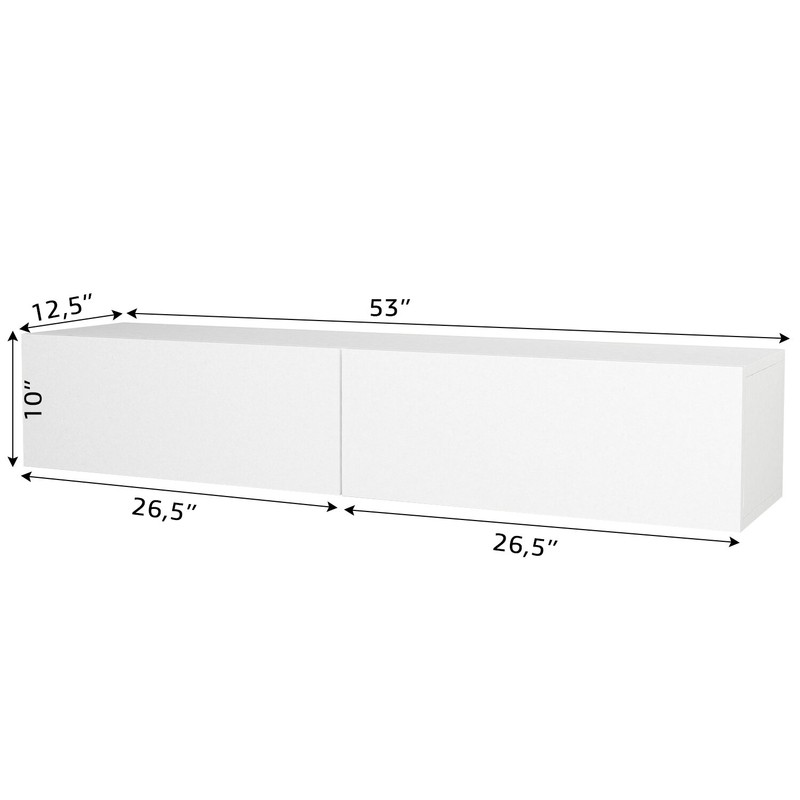 Alesandrini Floating TV Stand for TVs up to 60"