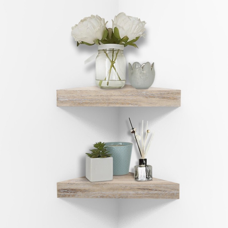 Alieshia 3 Piece Triangle Corner Shelf