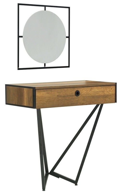 Alnesto 35'' Console Table and Mirror Set