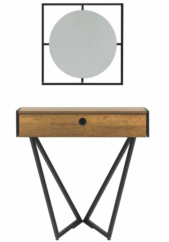 Alnesto 35'' Console Table and Mirror Set