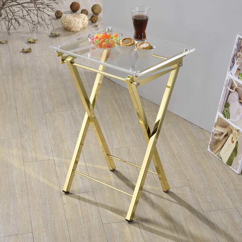 Aloysius Folding Tray Table Set