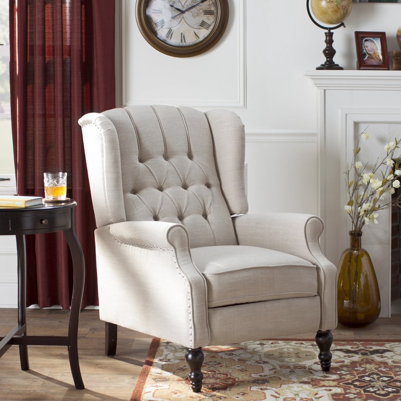 Alta 35'' Wide Manual Wing Chair Recliner