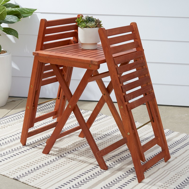 Altenwald Square 2 - Person 20'' Long Bistro Set