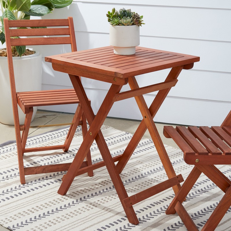Altenwald Square 2 - Person 20'' Long Bistro Set