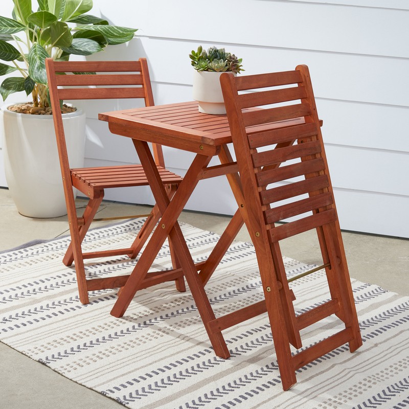 Altenwald Square 2 - Person 20'' Long Bistro Set