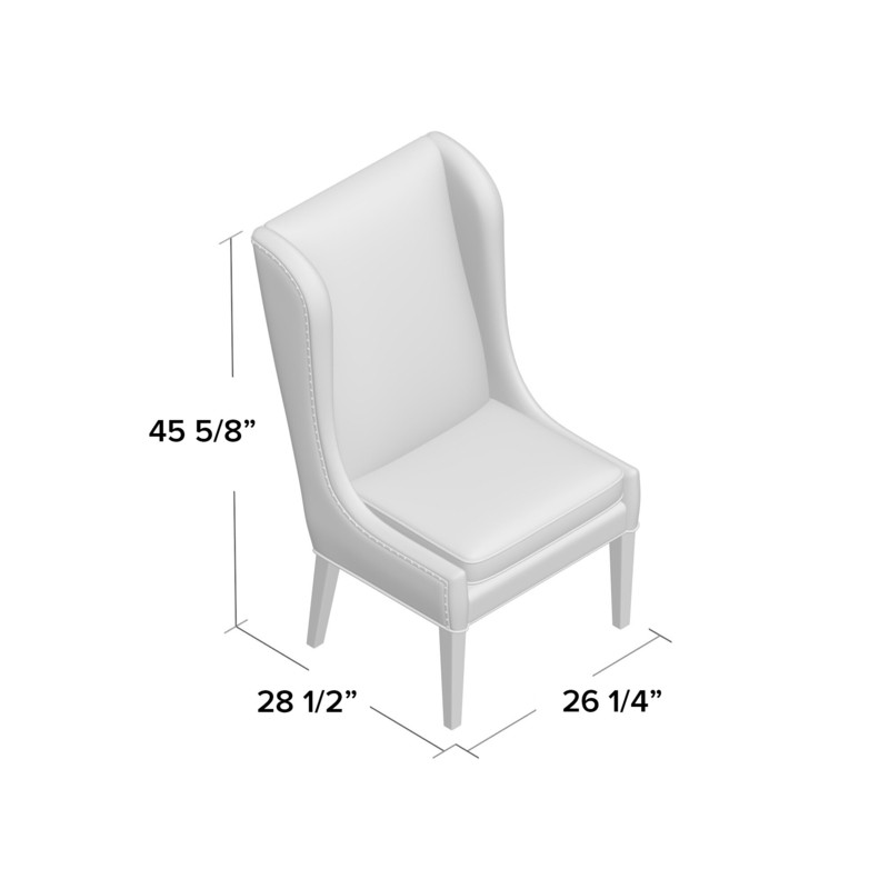 Andover 26.25'' Wide Wingback Chair