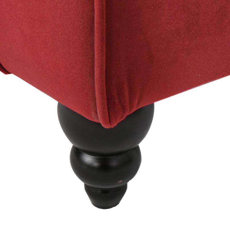 Andrews Tufted Armless Chaise Lounge