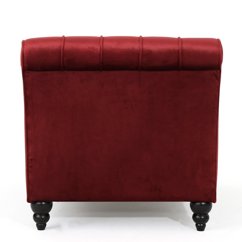 Andrews Tufted Armless Chaise Lounge