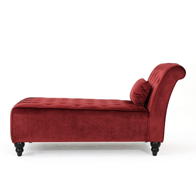 Andrews Tufted Armless Chaise Lounge