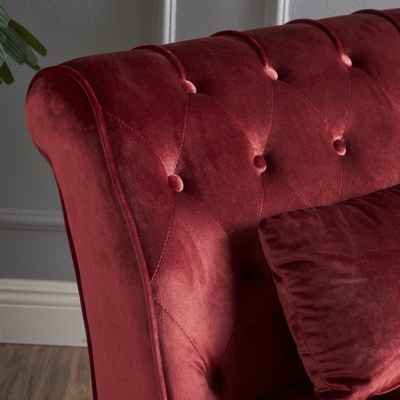 Andrews Tufted Armless Chaise Lounge