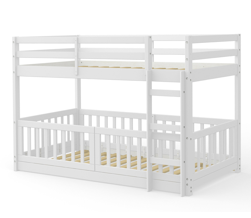 Appleby Twin Solid Wood Low Loft Bunk Bed by Isabelle & Max™