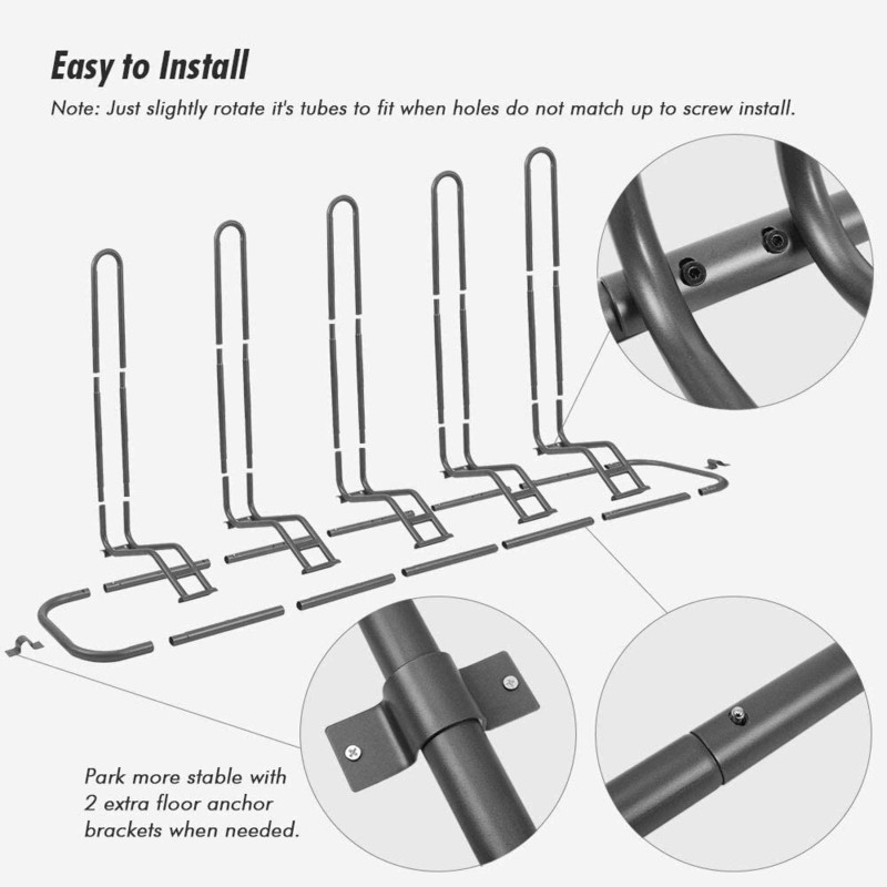 Arencibia Freestanding Bike Rack