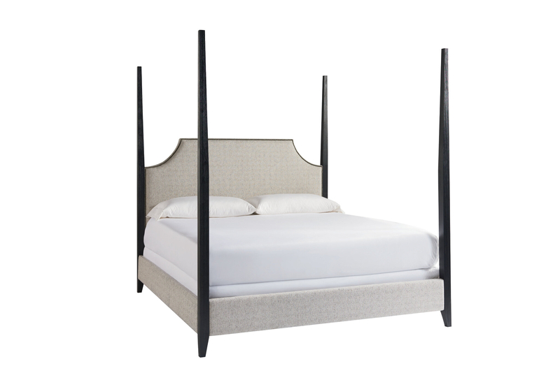 Arjon Upholstered Four Poster Bed