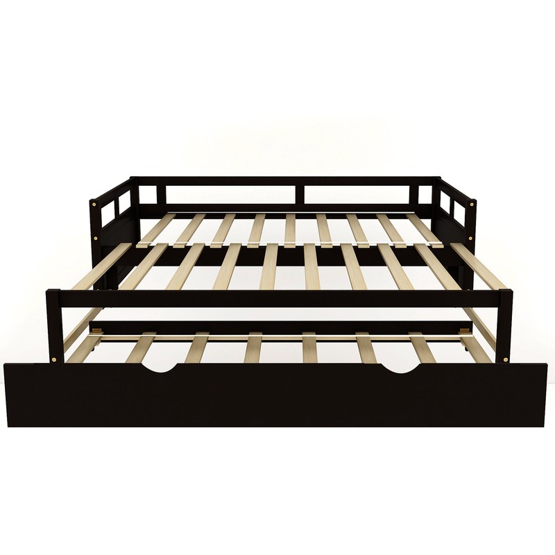 Armster Solid Wood Daybed with Trundle