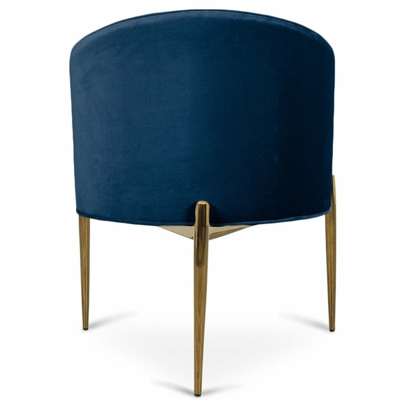 Art Deco Velvet Upholstered Arm Chair