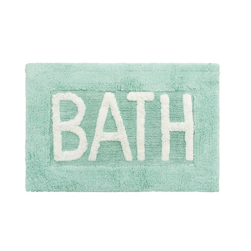 Arviso Rectangle 100% Cotton Bath Rug