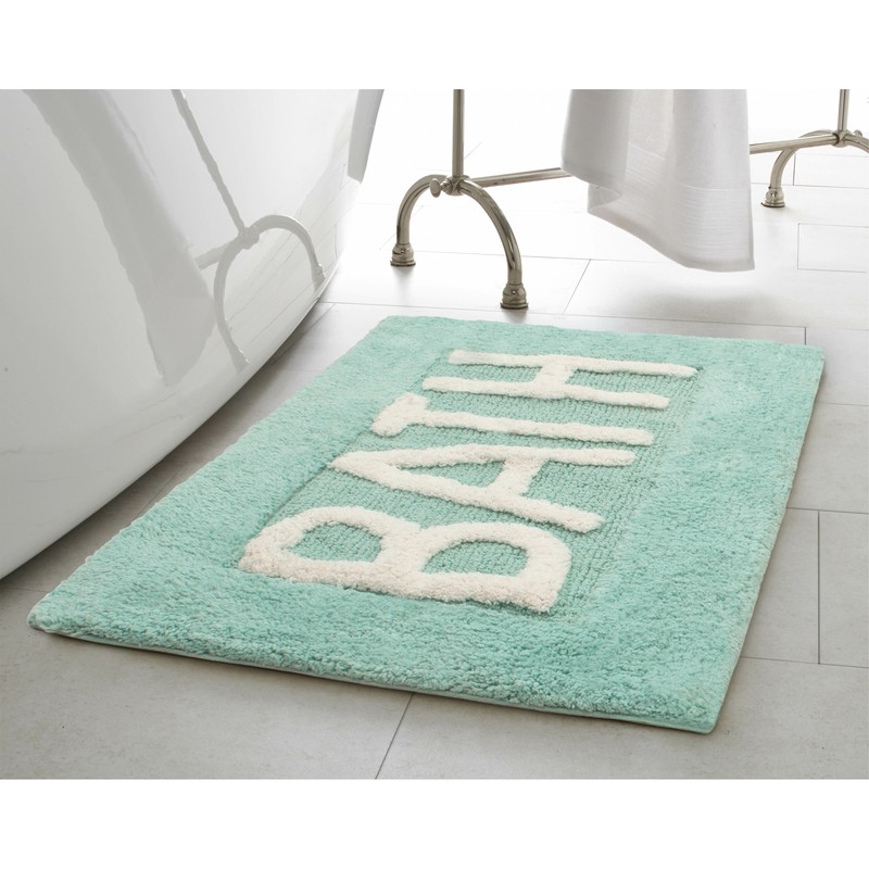 Arviso Rectangle 100% Cotton Bath Rug