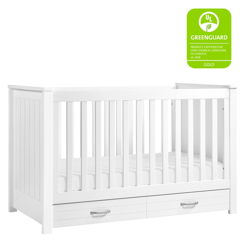 Asher 3-in-1 Convertible Crib with Storage