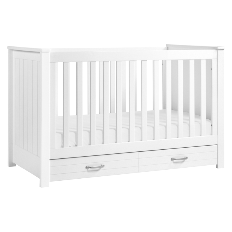 Asher 3-in-1 Convertible Crib with Storage