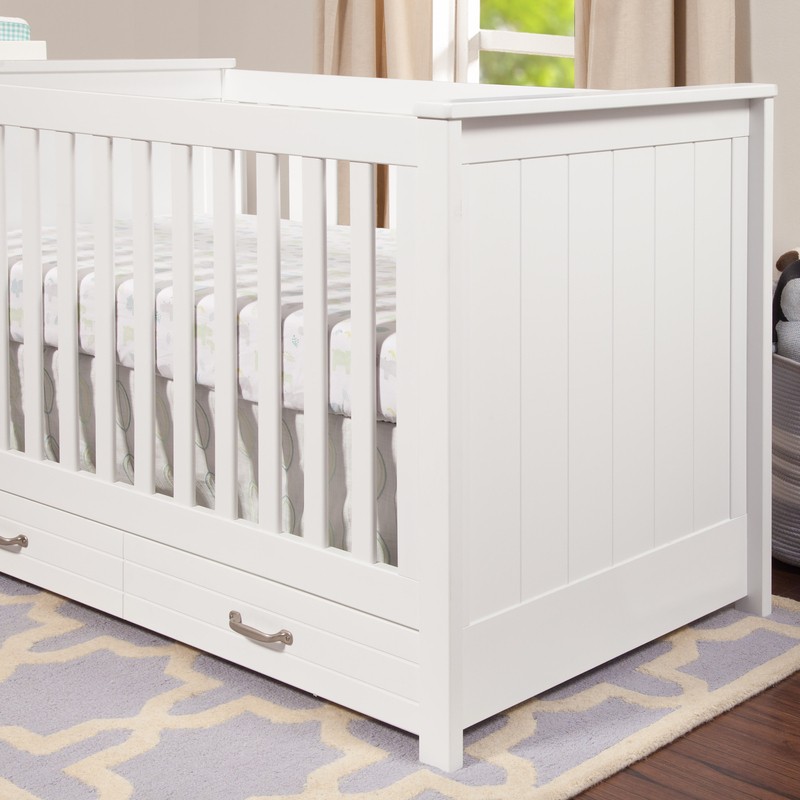 Asher 3-in-1 Convertible Crib with Storage