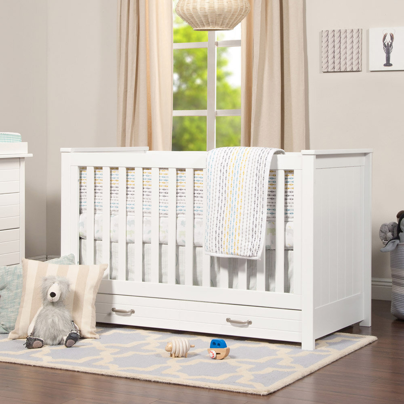 Asher 3-in-1 Convertible Crib with Storage