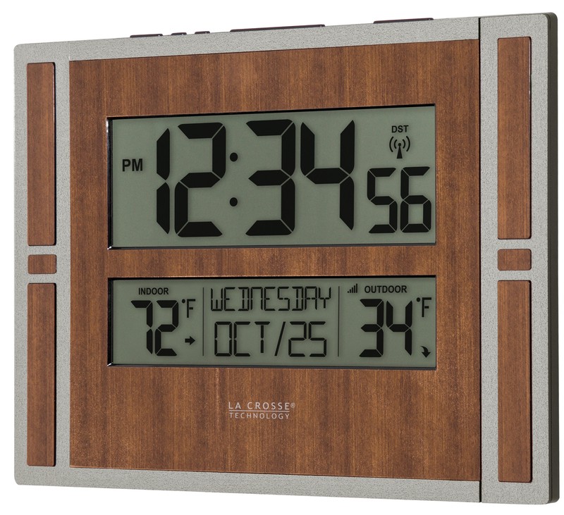 Atomic Digital Wall Clock