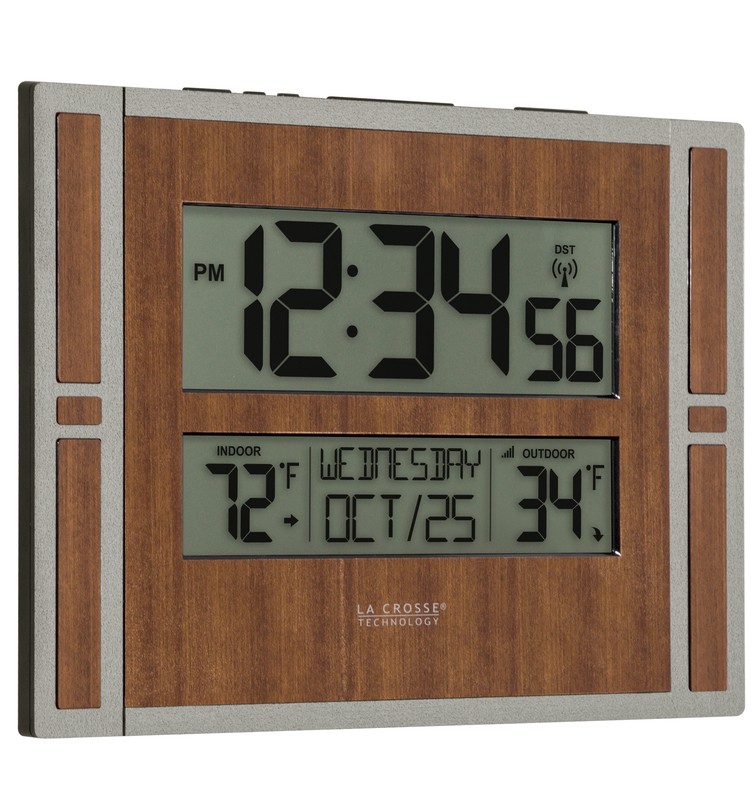 Atomic Digital Wall Clock