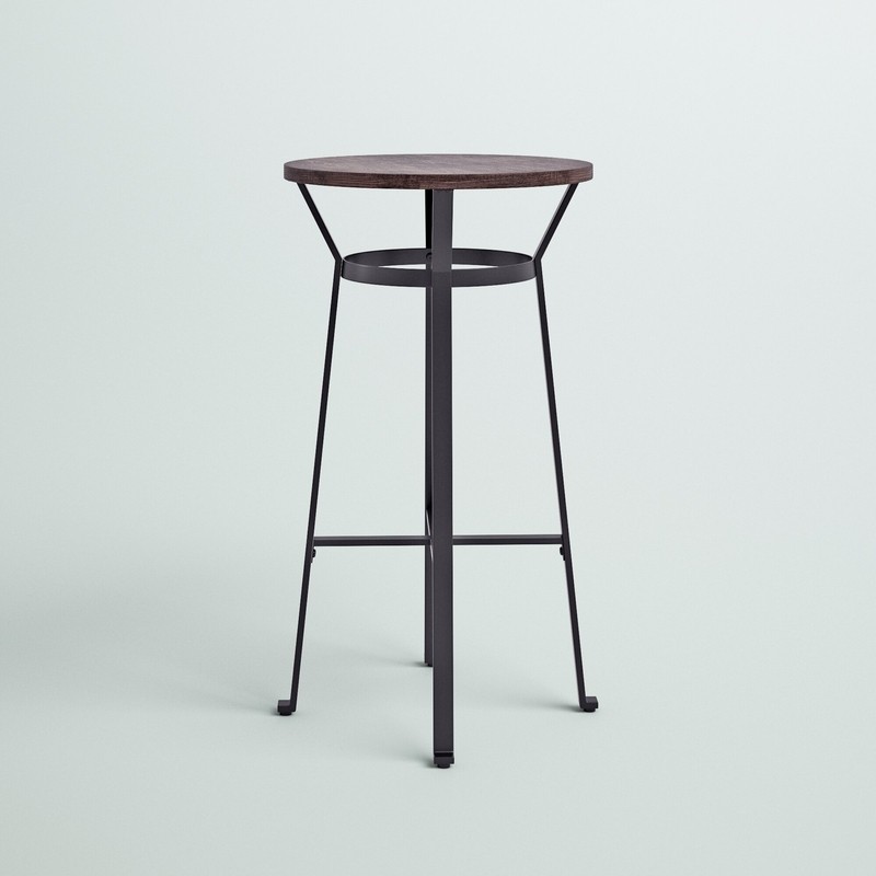 Augustine Bar Height 23.6'' Iron Dining Table