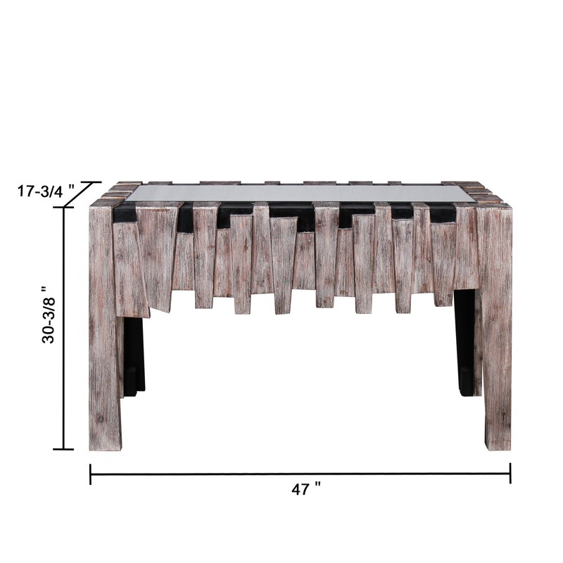 Bailey 47'' Console Table and Mirror Set