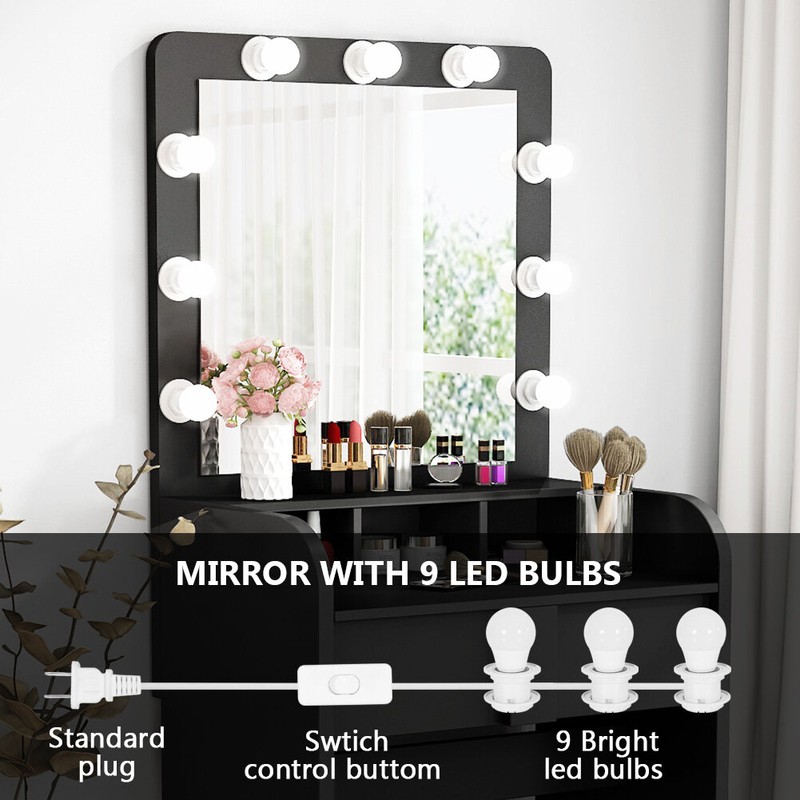 Baldon 27.6'' Wide Vanity with Mirror