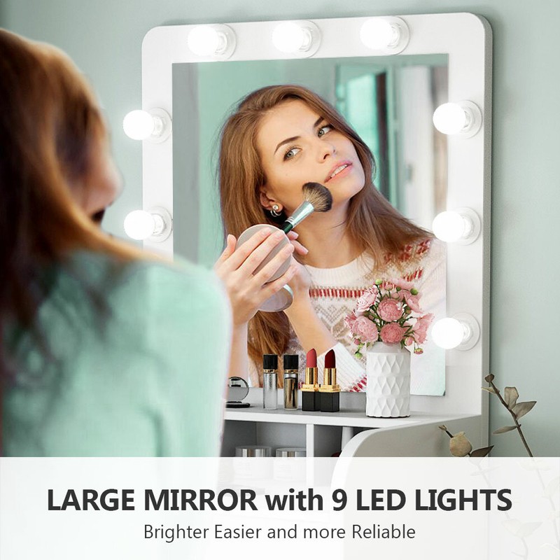 Baldon 27.6'' Wide Vanity with Mirror