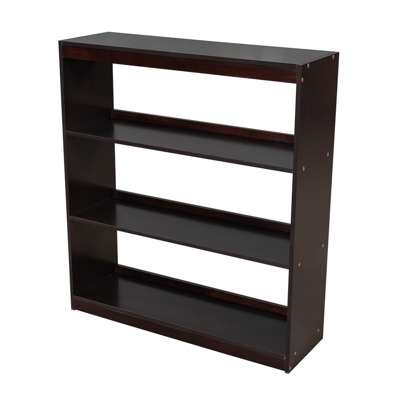 Ballina Twin Over Twin L-Shaped Bunk Beds with Shelves by Isabelle & Max™