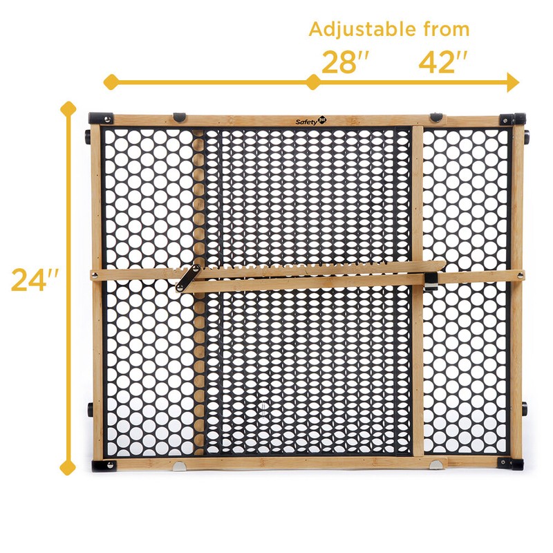Bamboo Doorway Safety Gate