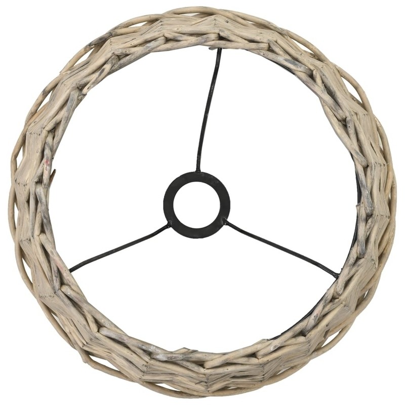Bamboo/Rattan Drum Lamp Shade ( Spider )