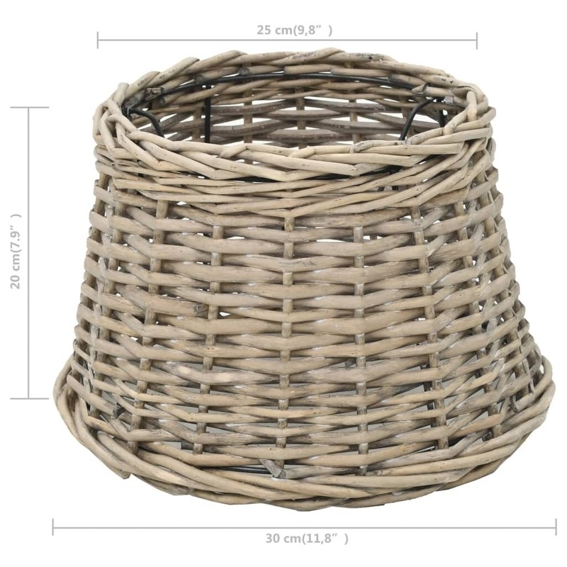 Bamboo/Rattan Drum Lamp Shade ( Spider )