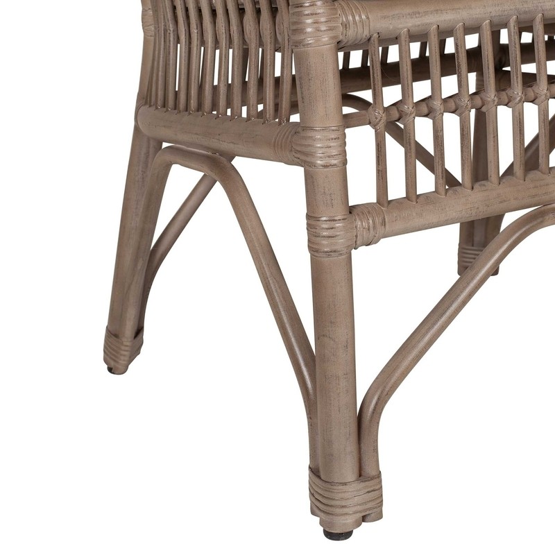 Barkley Wicker Bench