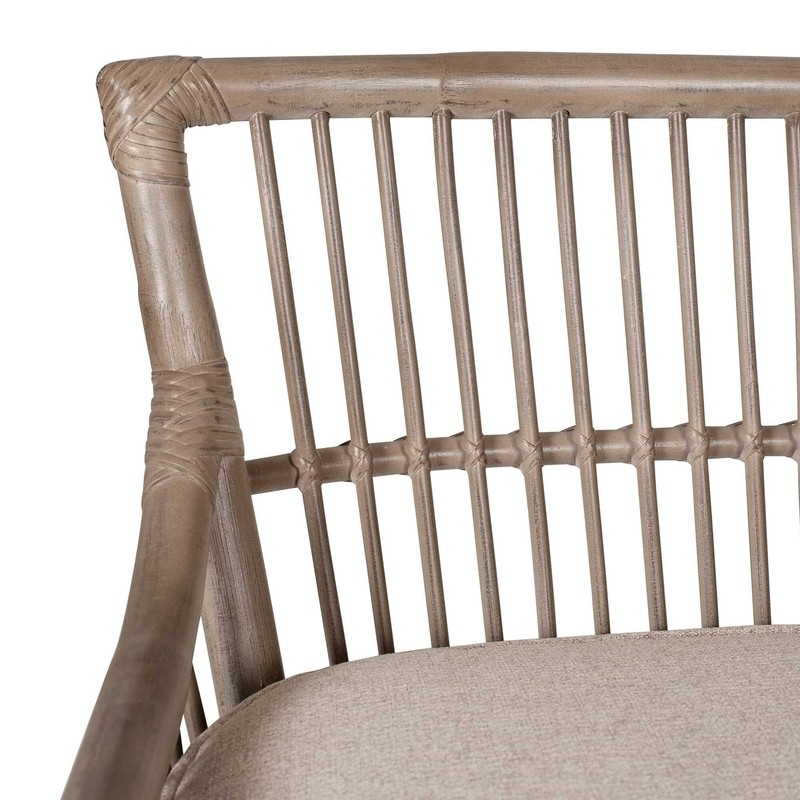 Barkley Wicker Bench