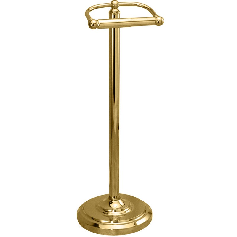 Bath Accessories Gatco Free Standing Toilet Paper Holder