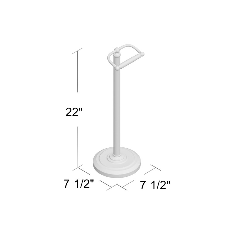 Bath Accessories Gatco Free Standing Toilet Paper Holder