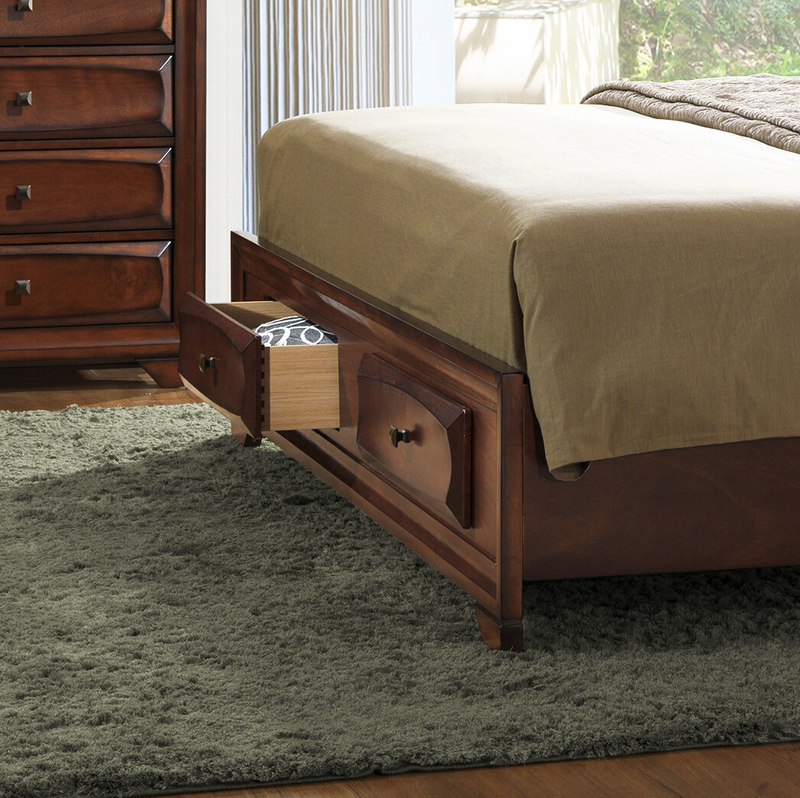 Beagan Storage Platform Bed