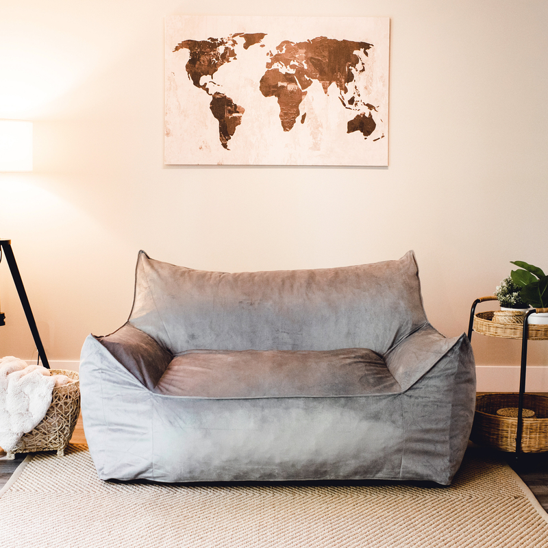 Large classic bean bag greyleigh fabric discount