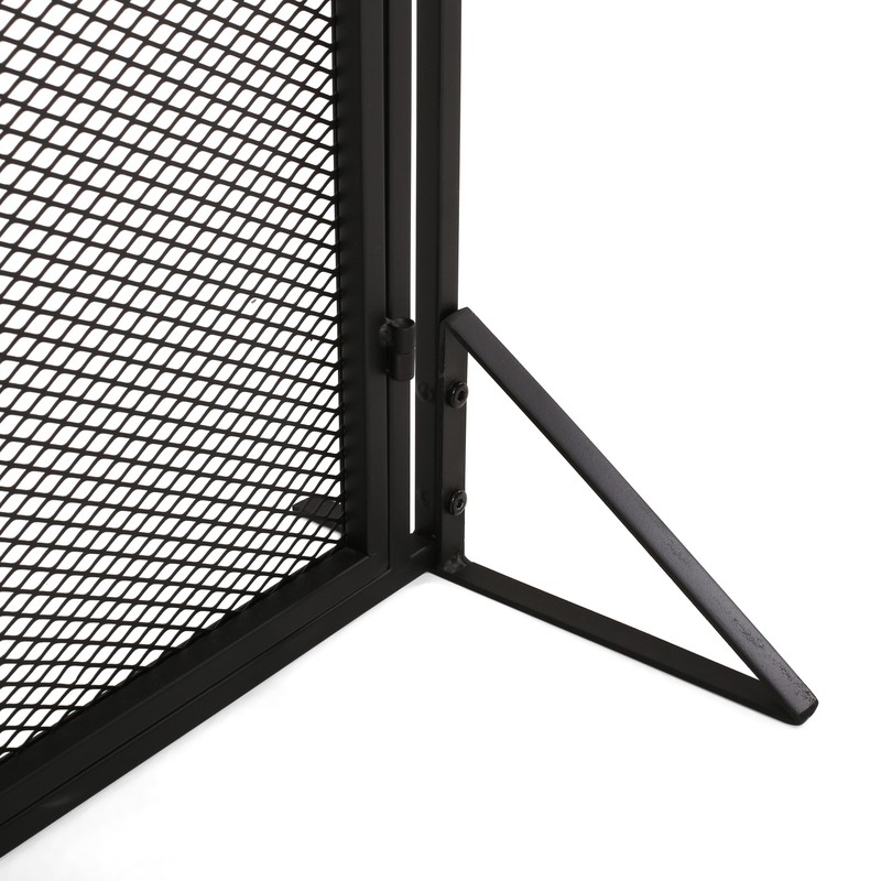 Beluga Iron Fireplace Screen