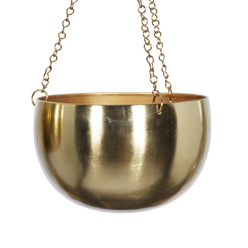 Benally 2 - Piece Iron Hanging Planter Set
