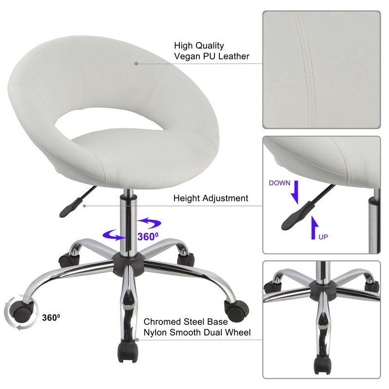 Betsye Height Adjustable Lab Stool