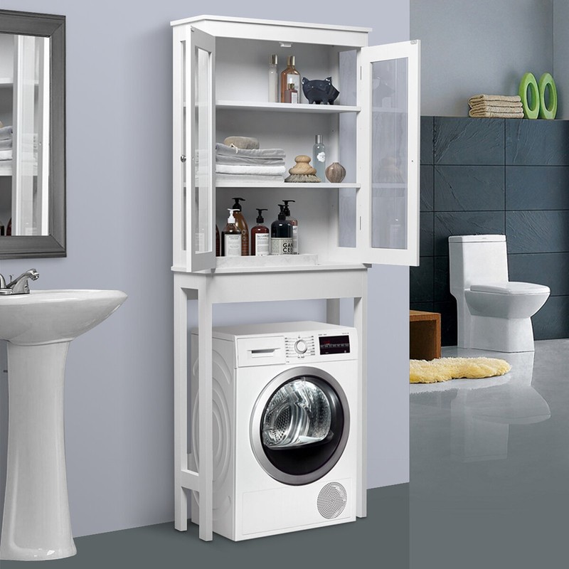 Bielecki 26'' W x 65'' H x 9'' D Linen Cabinet